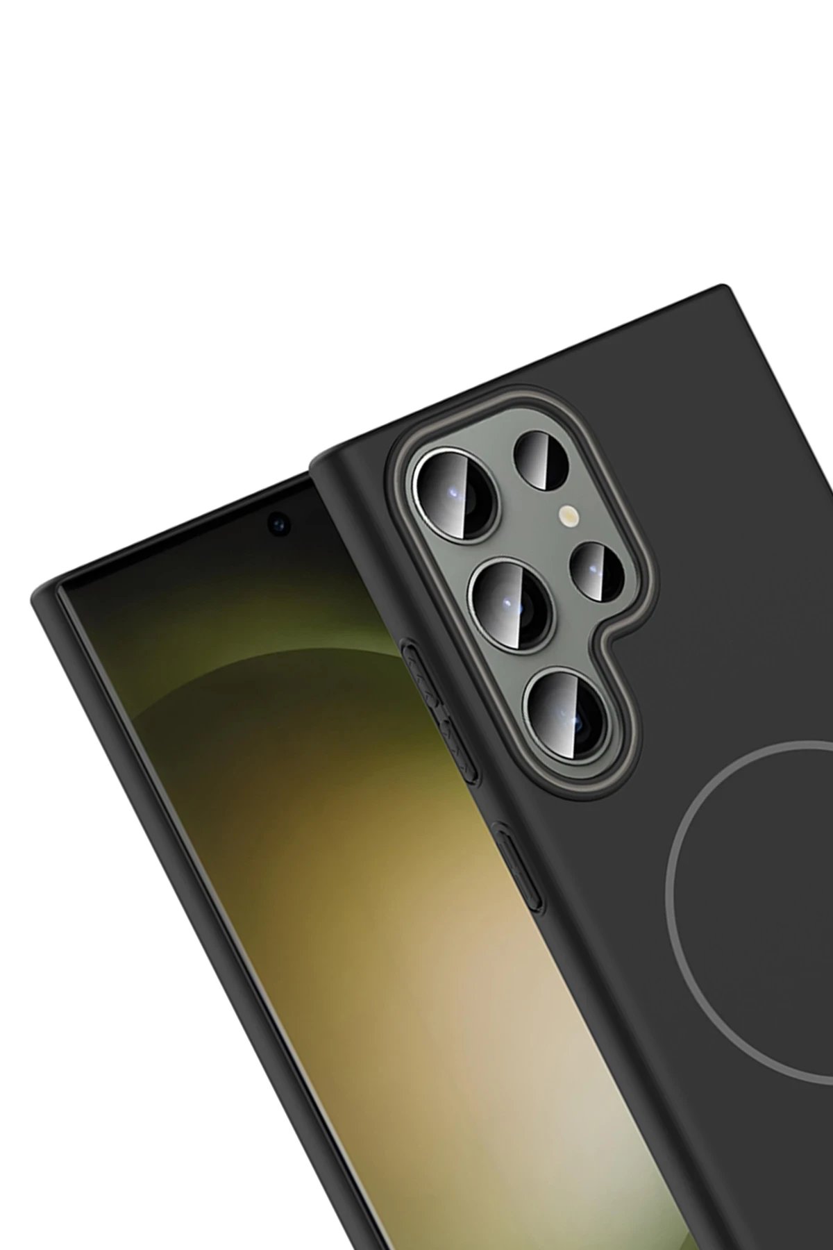 Joko Samsung Galaxy S24 Ultra Broş Magsafe Kapak - Pembe