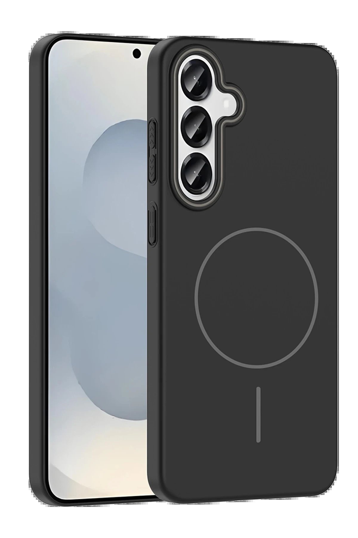 Joko Samsung Galaxy S24 FE Broş Magsafe Kapak - Siyah