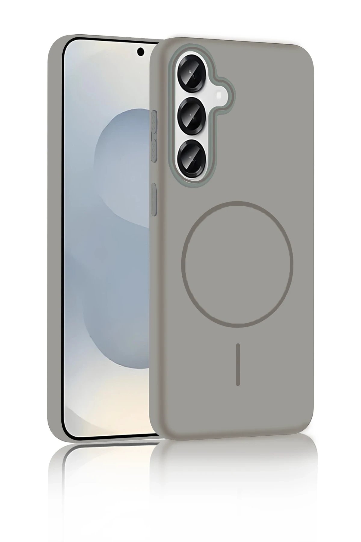 Joko Samsung Galaxy S23 FE Broş Magsafe Kapak - Füme