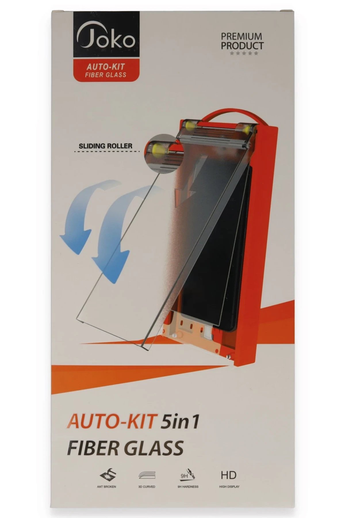 Joko Xiaomi Redmi Note 14 Pro 4G AutoKit 5in1 Fiber Cam Ekran Koruyucu