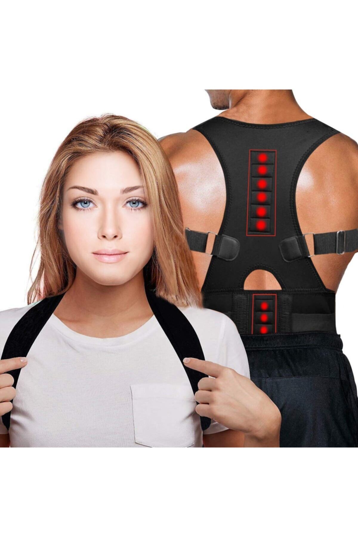 Kamburluk Önleyici Dik Duruş Korsesi