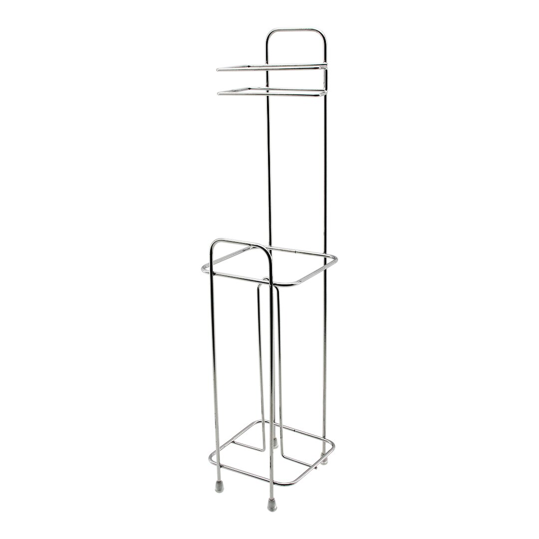 KARE METAL - KROM YEDEKLİ WC KAĞITLIK