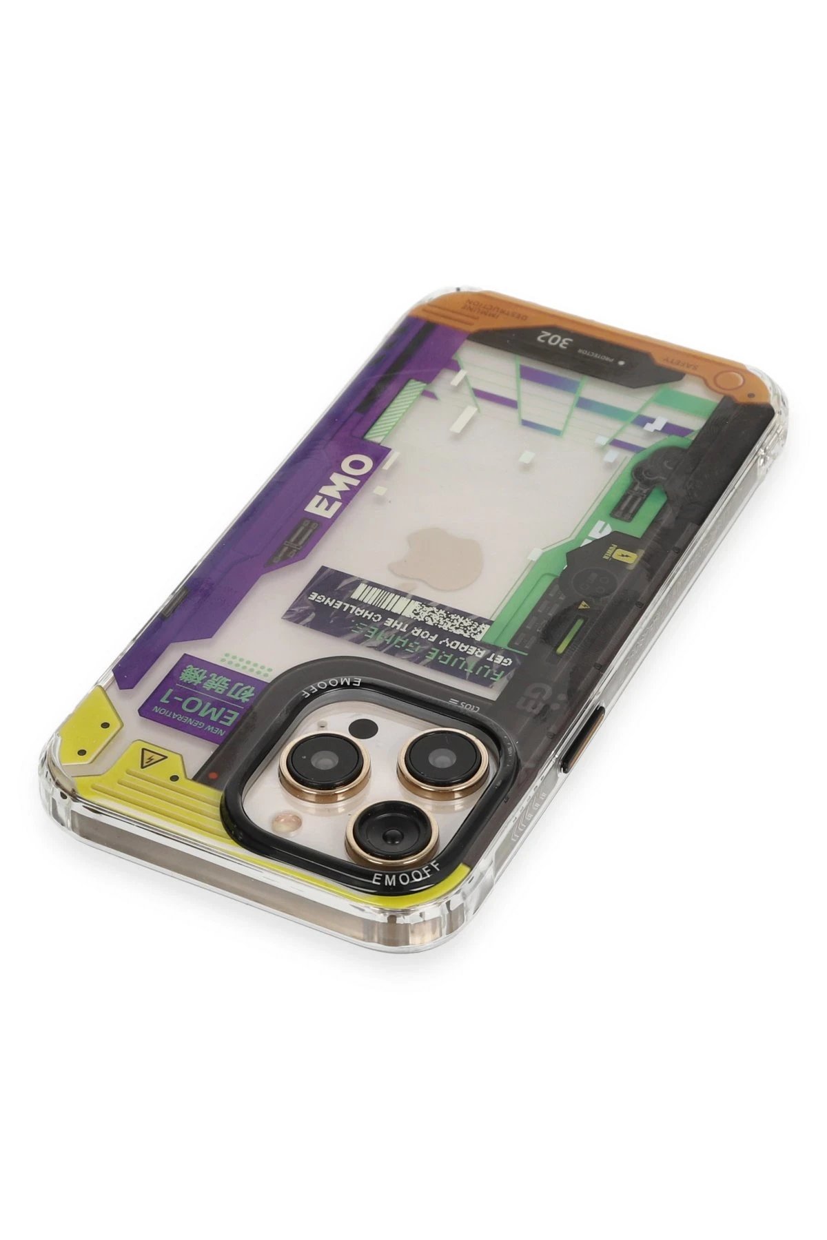 Keep Off iPhone 14 Pro Max Kılıf Cat Desenli Kapak - Cat - 5