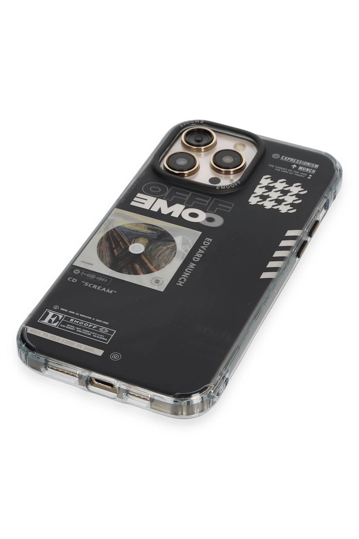 Keep Off iPhone 14 Pro Max Kılıf Cat Desenli Kapak - Cat - 6