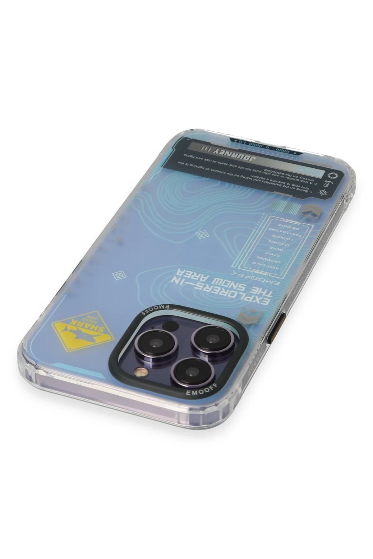 Keep Off iPhone 14 Pro Max Kılıf Cat Desenli Kapak - Cat - 14