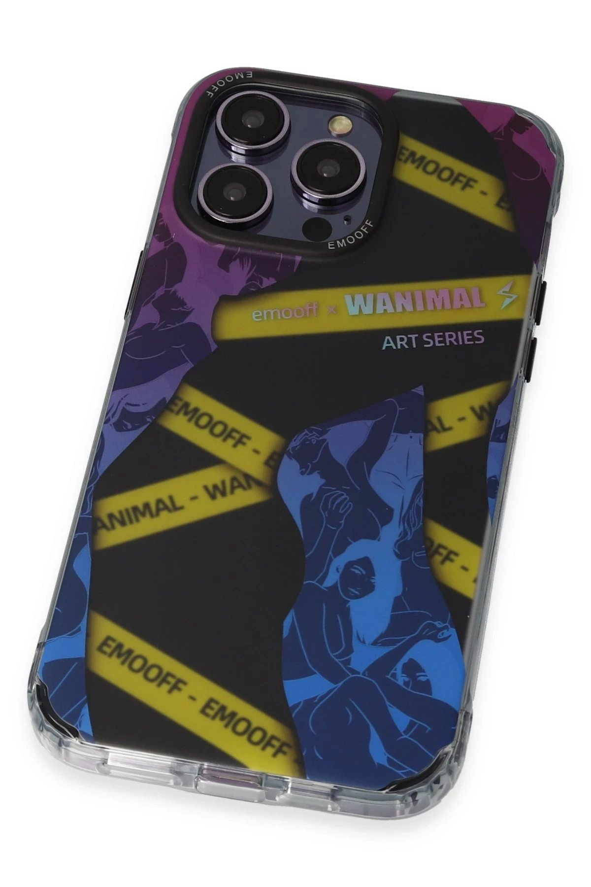 Keep Off iPhone 14 Pro Max Kılıf Cat Desenli Kapak - Cat - 9