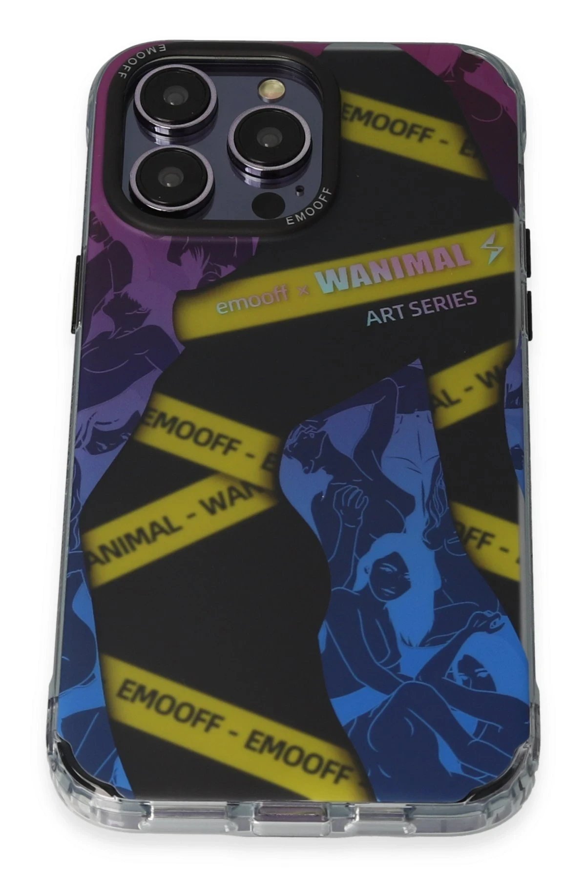 Keep Off iPhone 14 Pro Max Kılıf Cat Desenli Kapak - Cat - 9