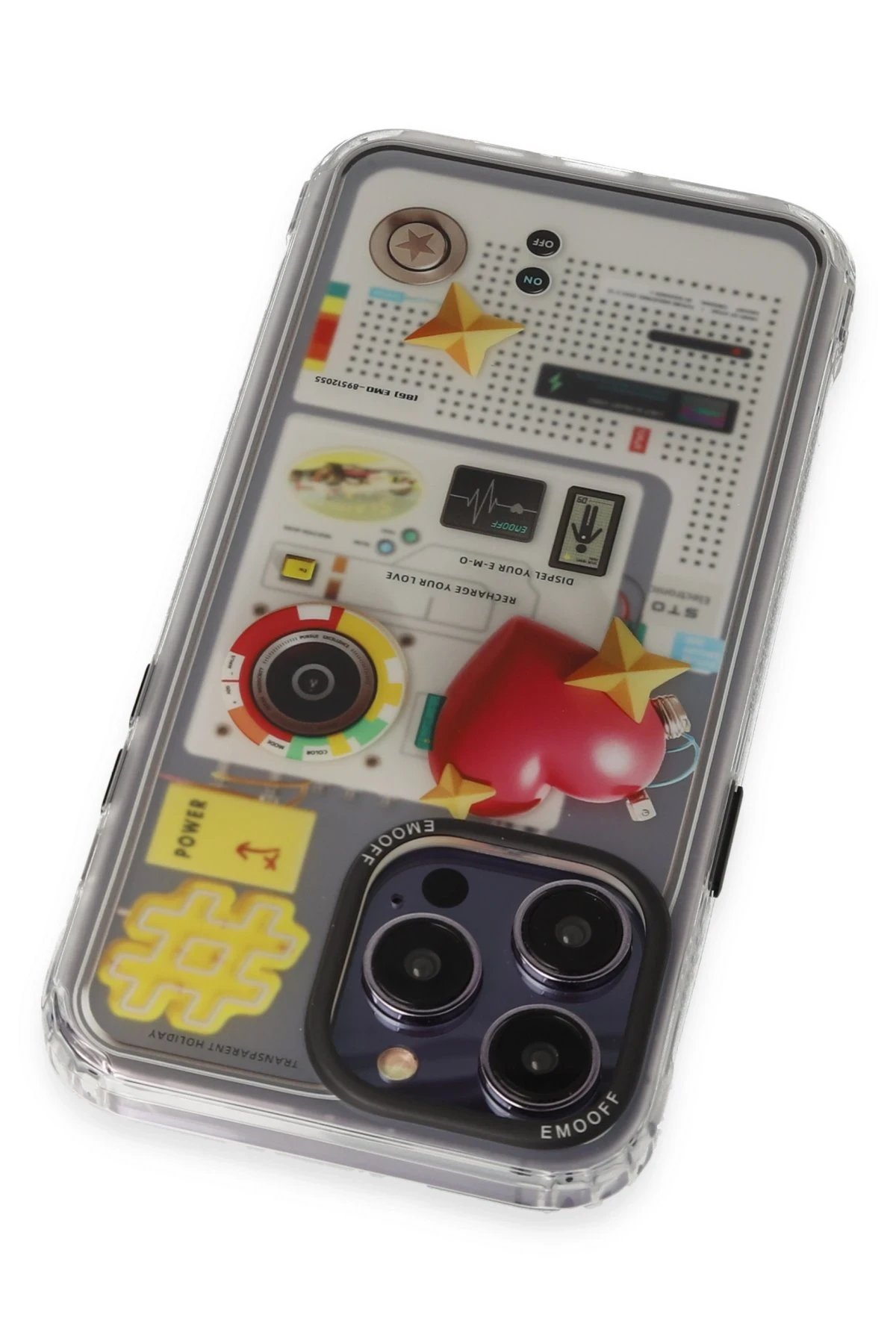 Keep Off iPhone 14 Pro Max Kılıf Cat Desenli Kapak - Cat - 12