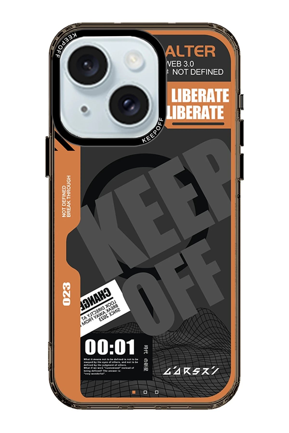 Keep Off iPhone 15 Imagination Of Time Magsafe Kapak - Escape From
