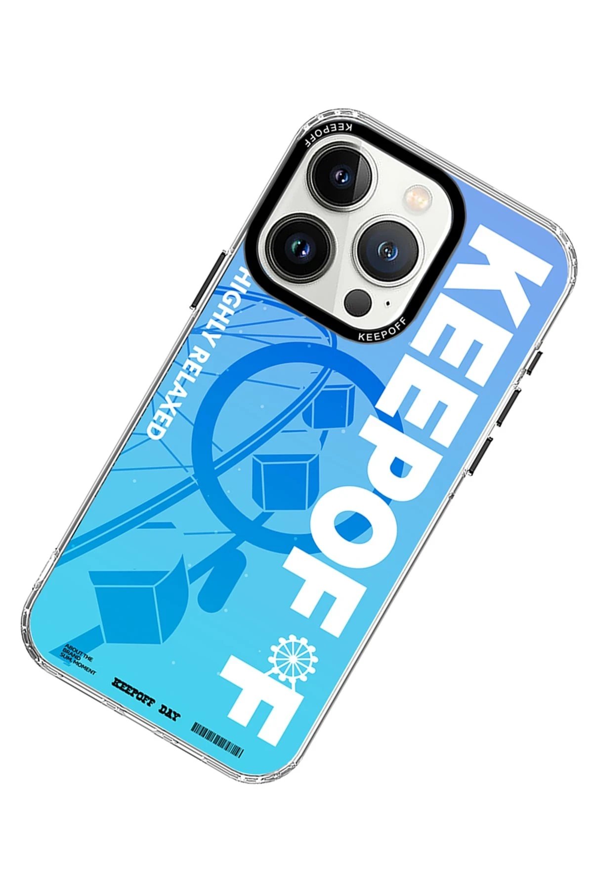 Keep Off iPhone 15 Pro Max Summer Travel Magsafe Kapak - High Relaxation