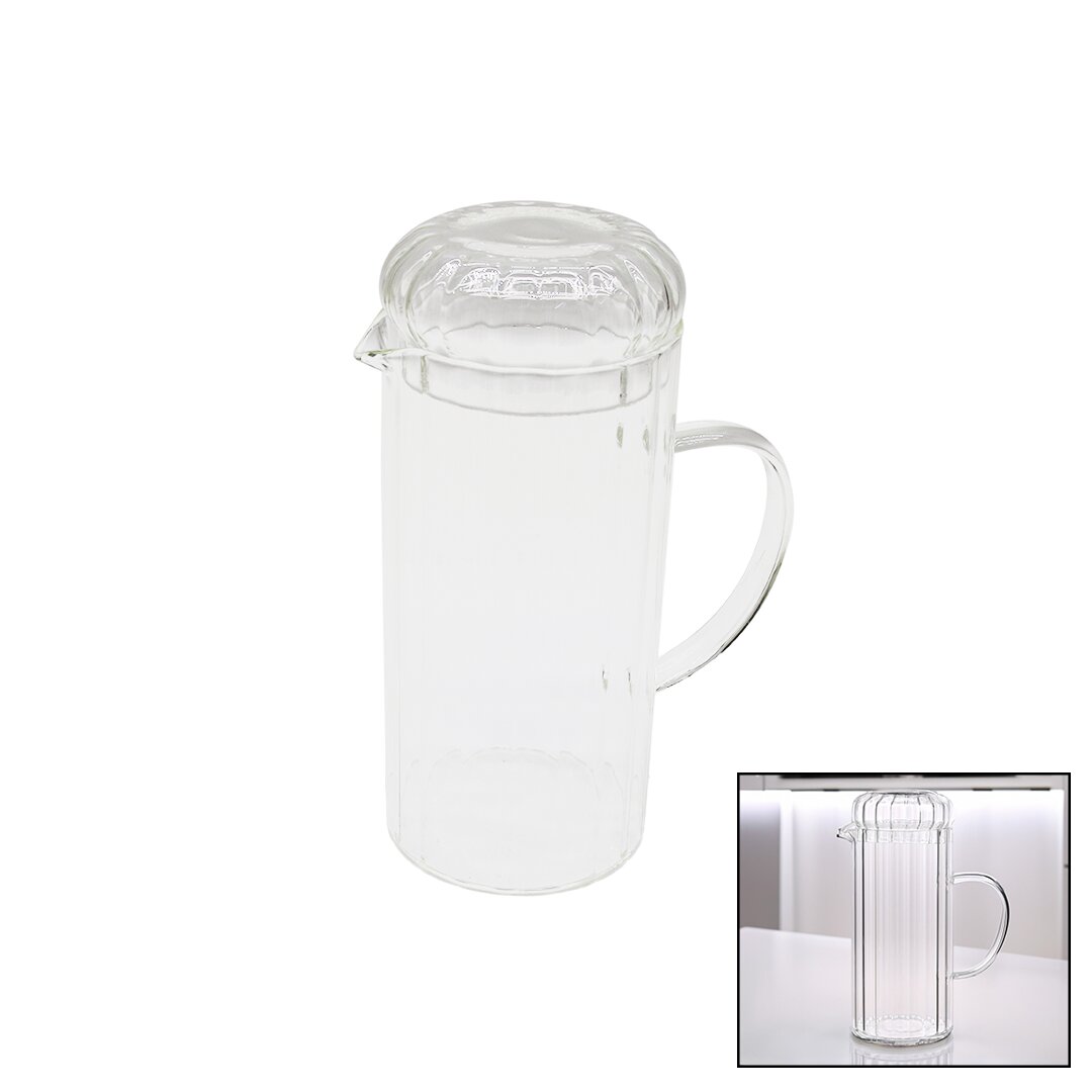 LENON VİERA ÇİZGİLİ CAM SÜRAHİ