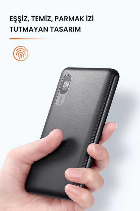 MCDODO MC-434 10,5W 10.000 MAH SİYAH POWERBANK