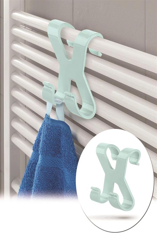 Mutfak Banyo Dolap Kapağına Takılan Meta Havlu Askılığı Aparatı