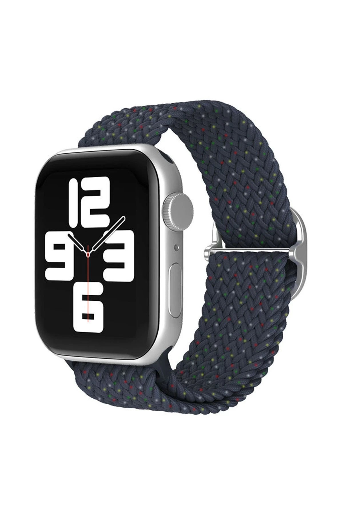 Newface Apple Watch 38mm Star Kordon - Benekli Lacivert