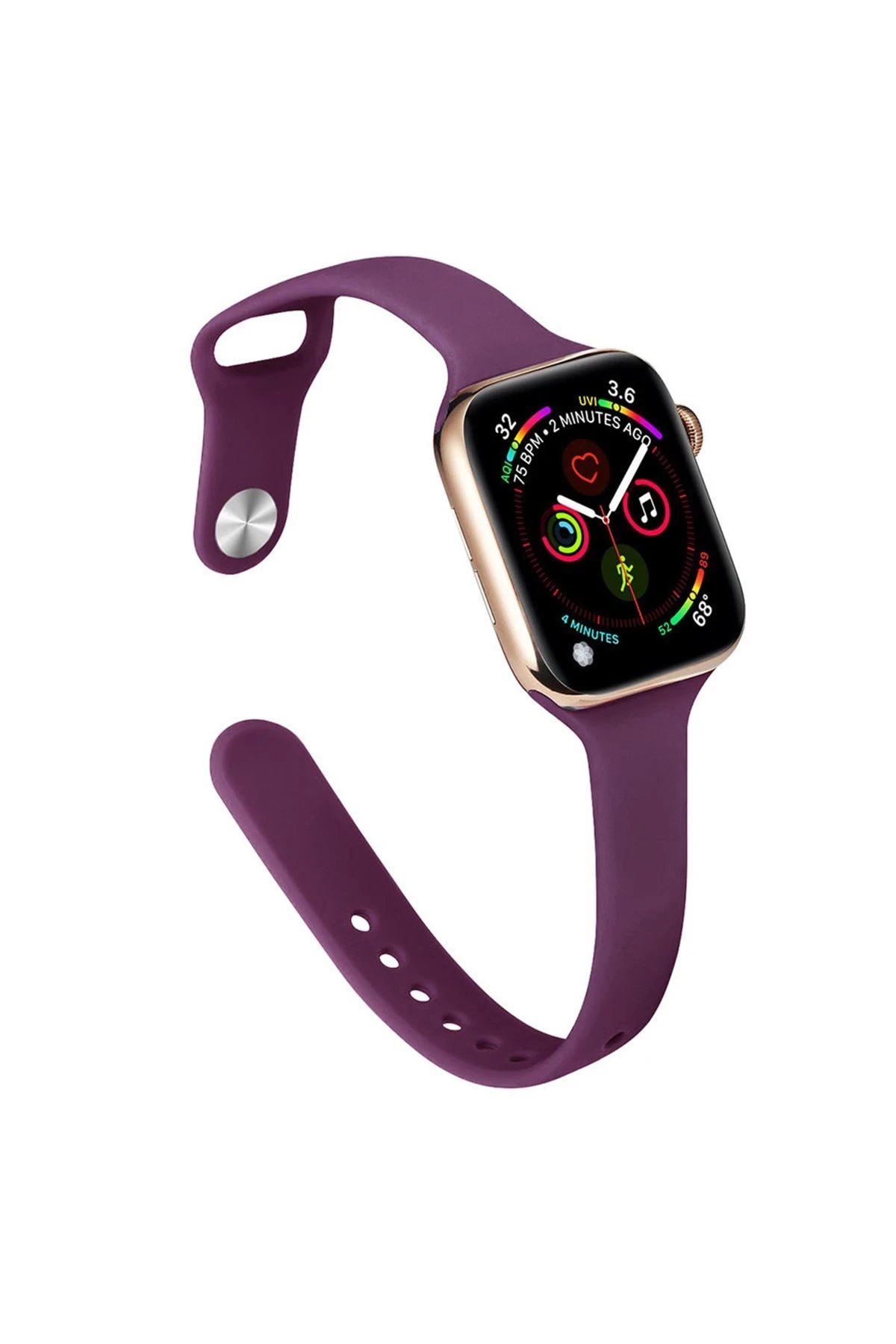 Newface Apple Watch 38mm Klasik Kordon - Mürdüm