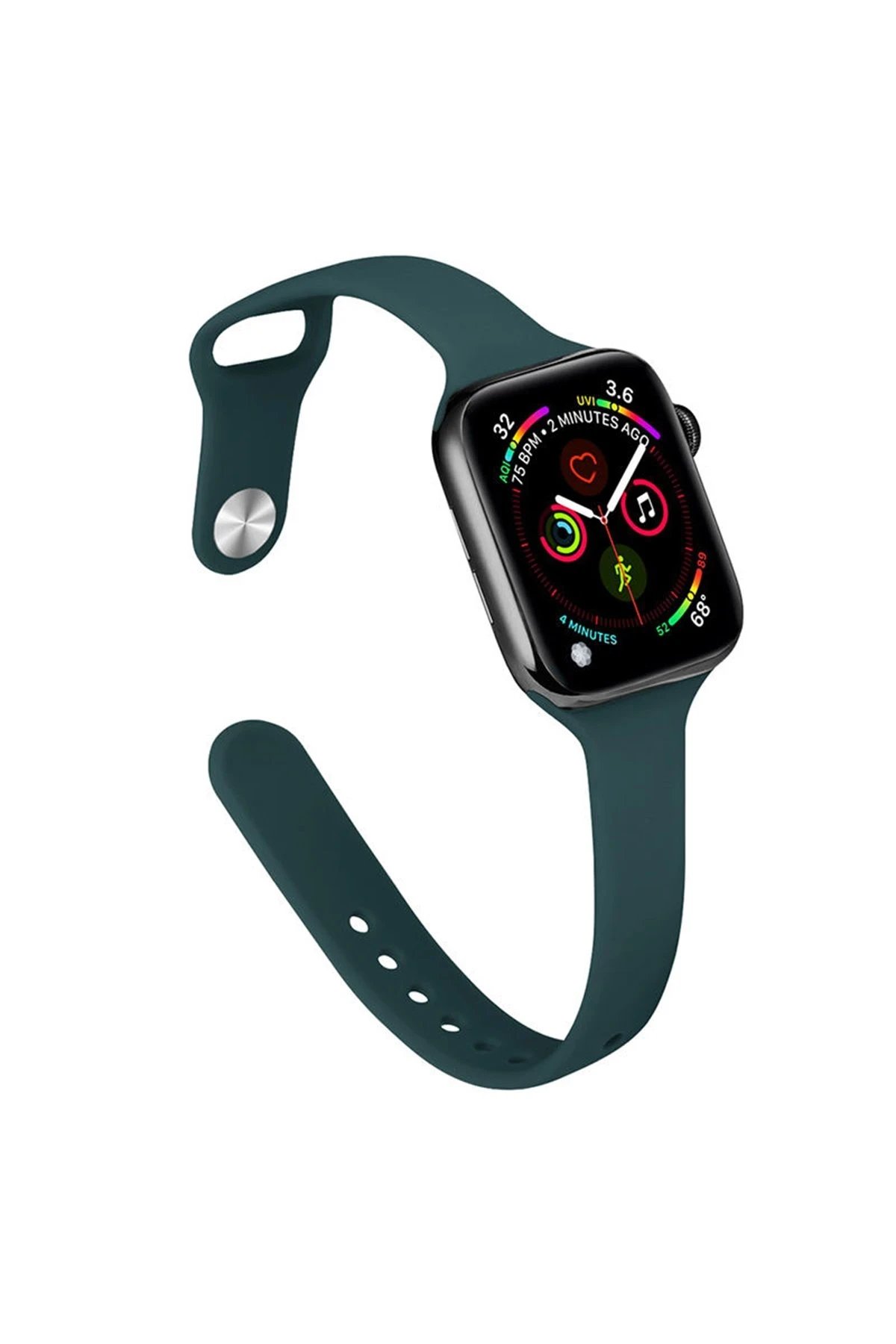 Newface Apple Watch 42mm Klasik Kordon - Haki Yeşil