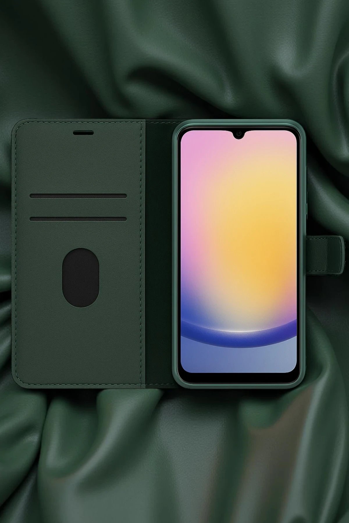 Newface Apple iPhone 7 Trend S Plus Kapaklı Kılıf - Kırmızı