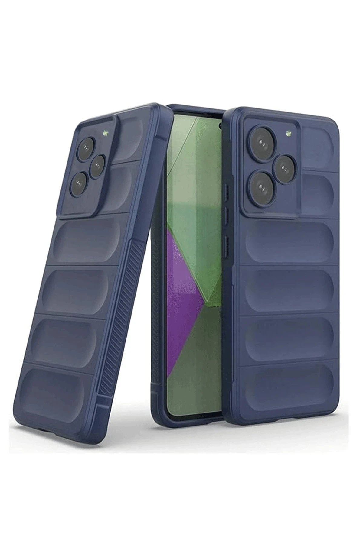 Newface General Mobile Era 30 Kılıf Optimum Silikon - Lacivert