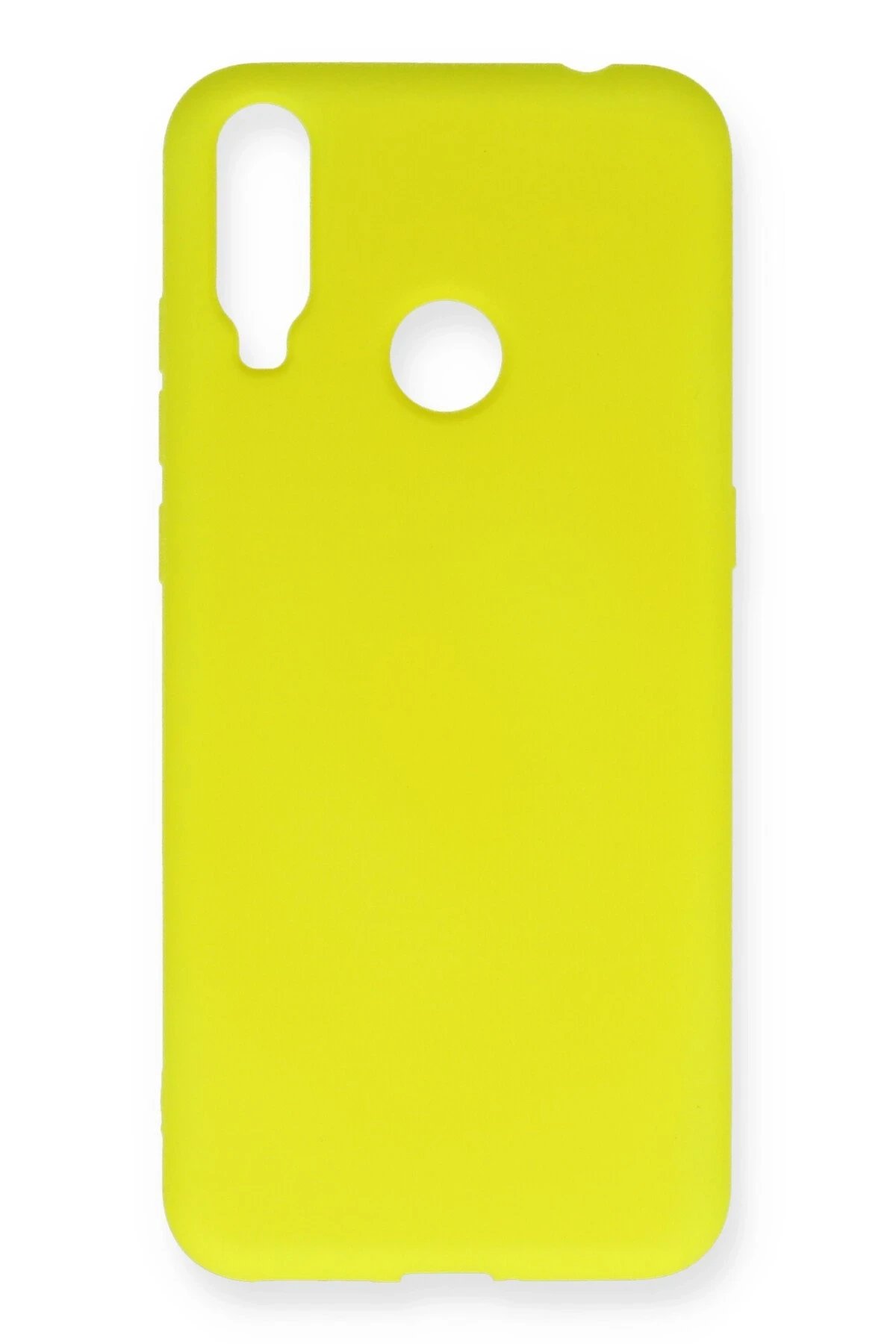 Newface General Mobile GM 10 Kılıf Nano içi Kadife Silikon - Sarı