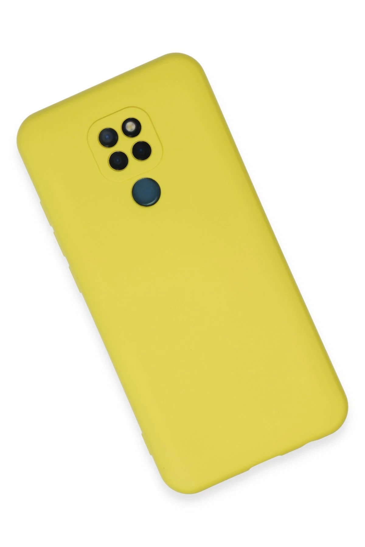 Newface General Mobile GM 20 Kılıf Nano içi Kadife Silikon - Sarı