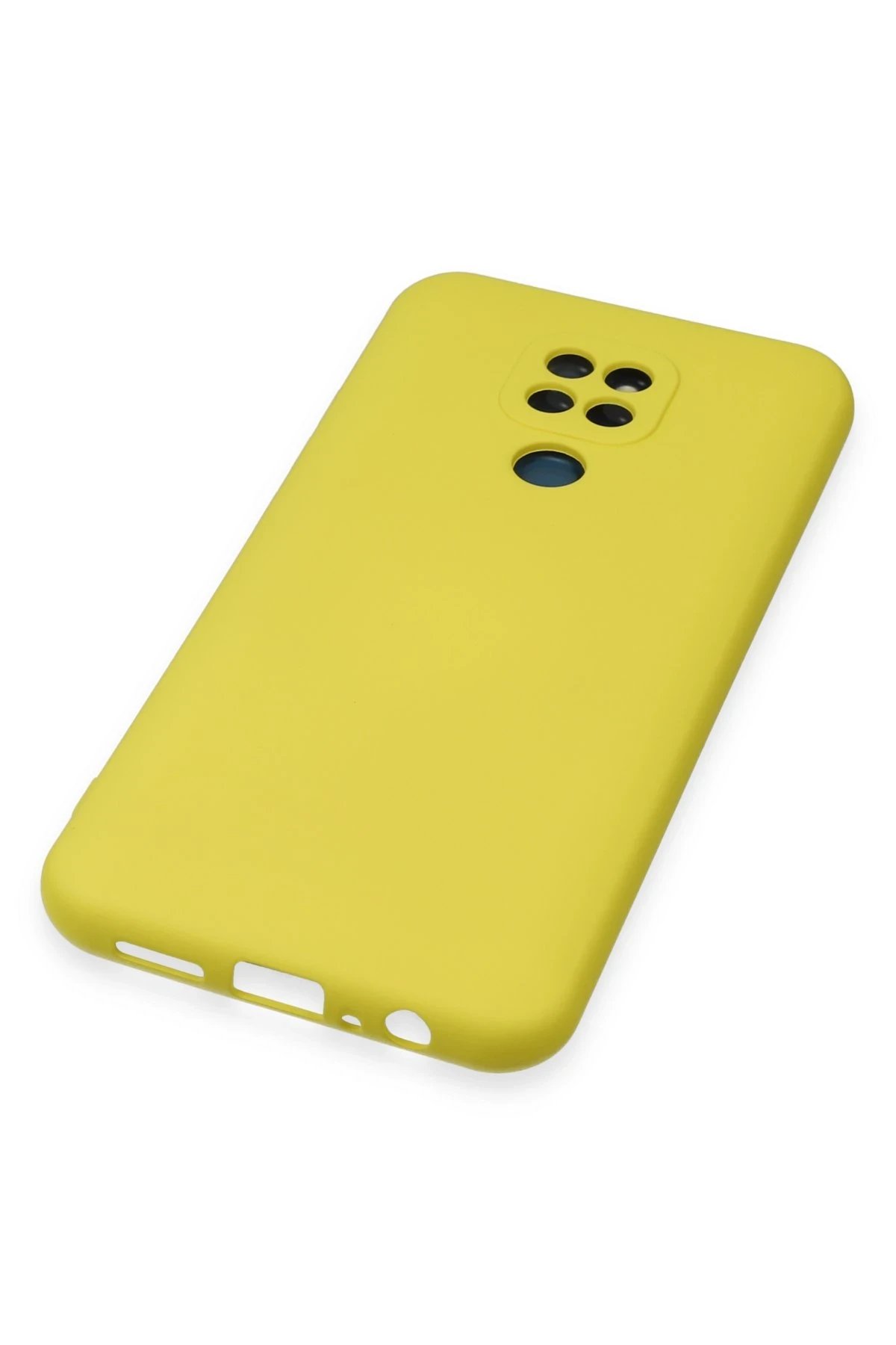 Newface General Mobile GM 20 Kılıf Nano içi Kadife Silikon - Sarı