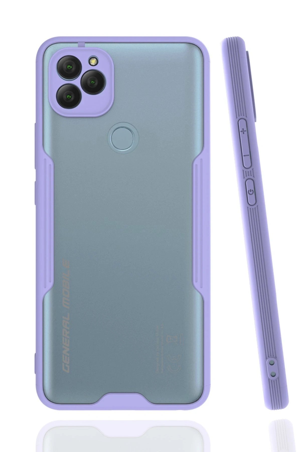 Newface General Mobile GM 22 Kılıf Platin Silikon - Lila