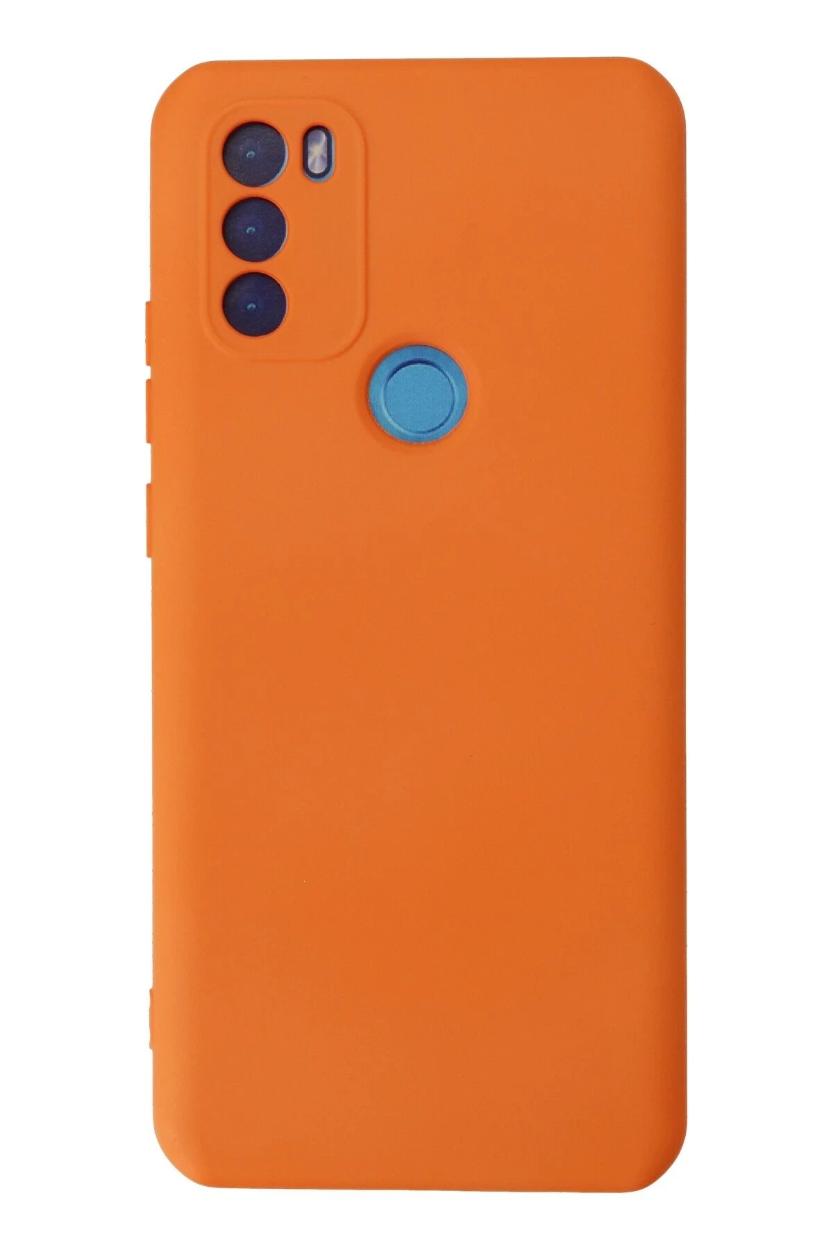 Newface General Mobile GM 21 Plus Kılıf Nano içi Kadife Silikon - Turuncu