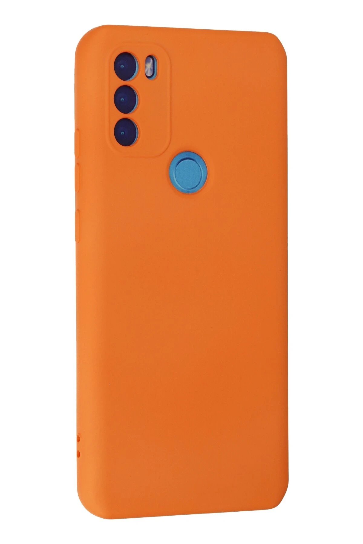 Newface General Mobile GM 21 Plus Kılıf Nano içi Kadife Silikon - Turuncu