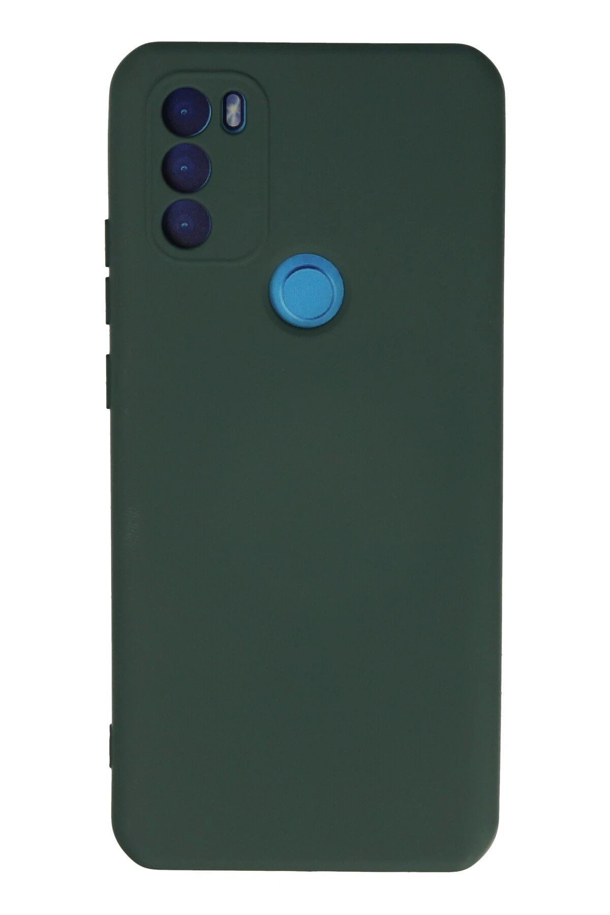 Newface General Mobile GM 21 Plus Kılıf Nano içi Kadife Silikon - Koyu Yeşil