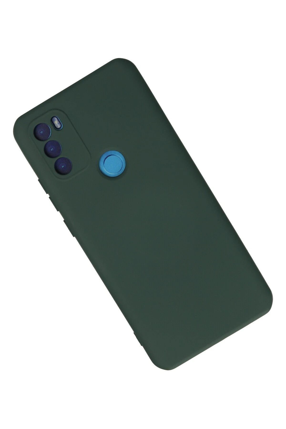 Newface General Mobile GM 21 Plus Kılıf Nano içi Kadife Silikon - Koyu Yeşil