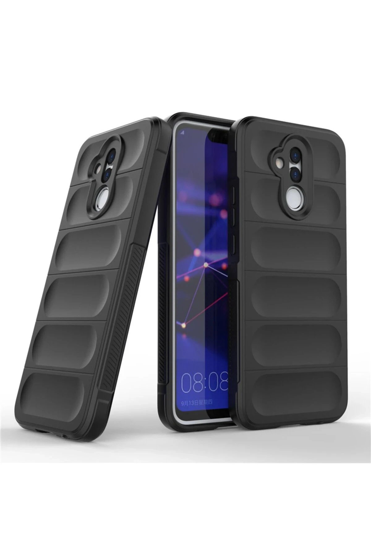 Newface Huawei Mate 20 Lite Kılıf Optimum Silikon - Kırmızı