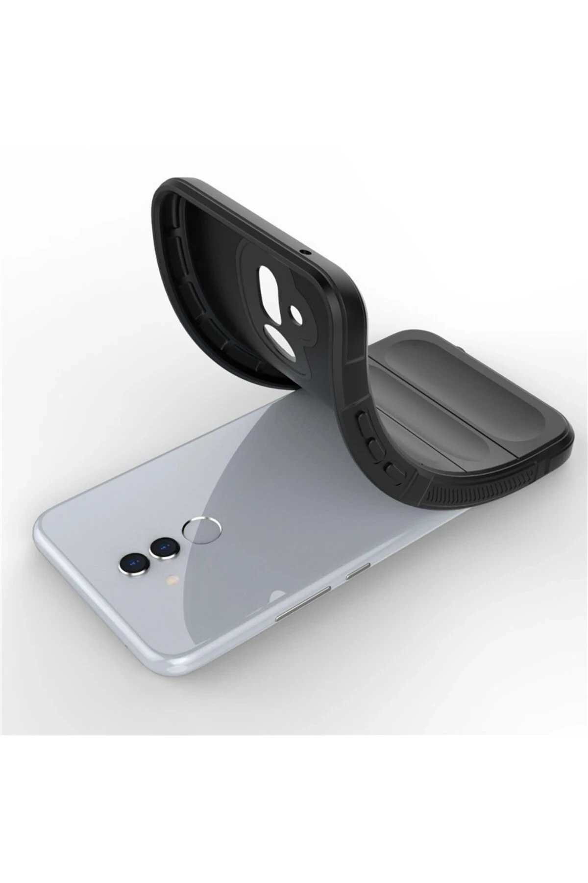 Newface Huawei Mate 20 Lite Kılıf Optimum Silikon - Kırmızı