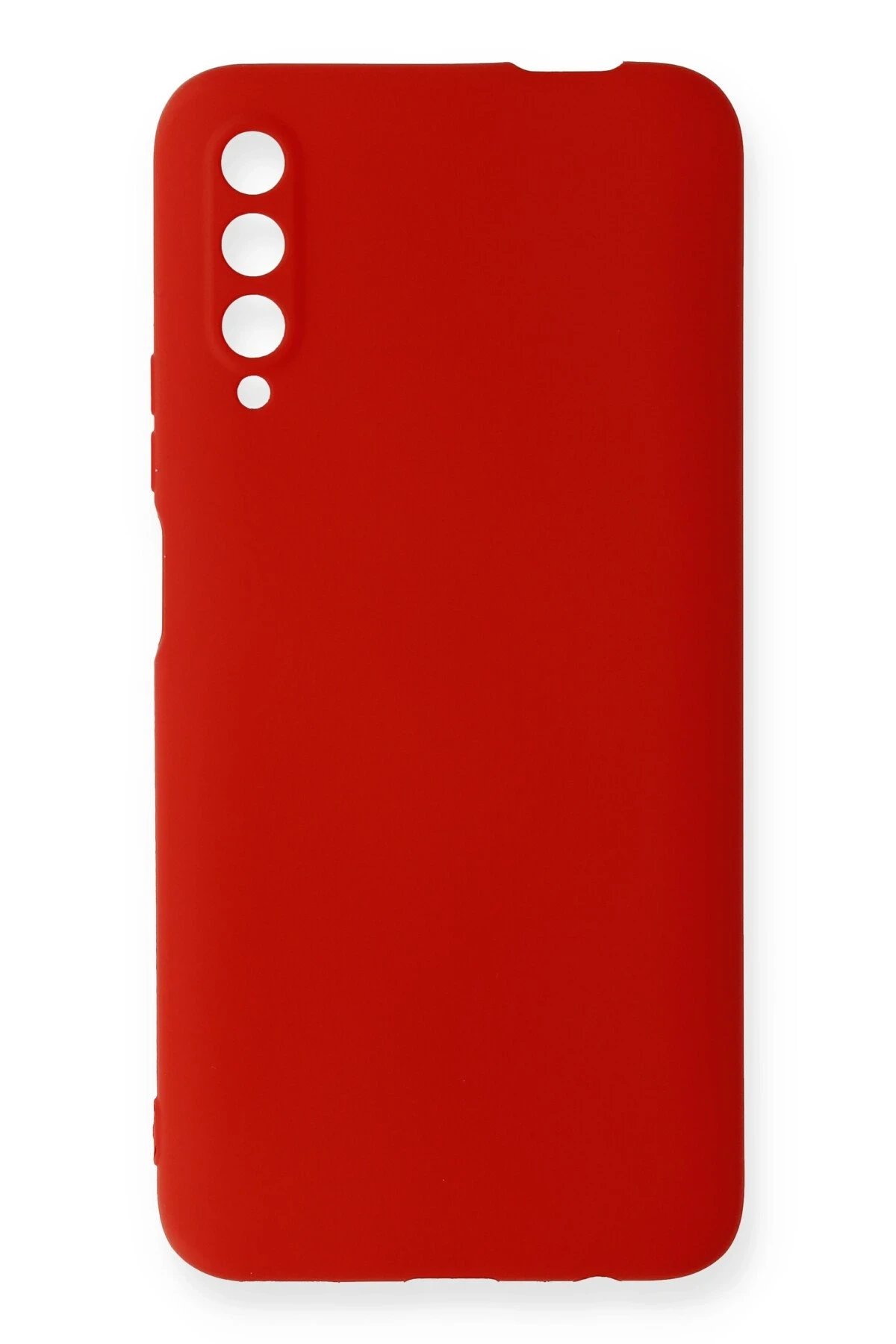 Newface Huawei P Smart Pro / Y9S Kılıf First Silikon - Kırmızı