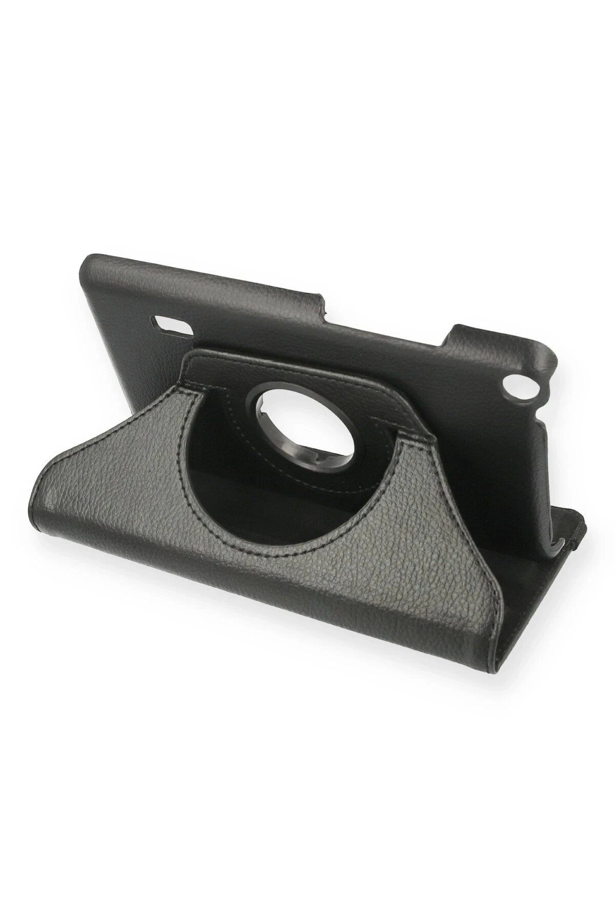 Newface Huawei MediaPad T3 7 Kılıf 360 Tablet Deri Kılıf - Siyah