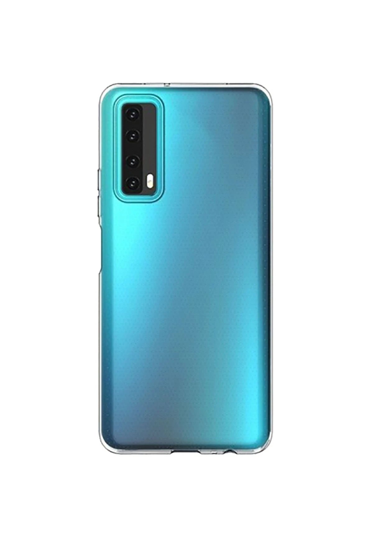 Newface Huawei P Smart 2021 Kılıf Lüx Şeffaf Silikon - Şeffaf