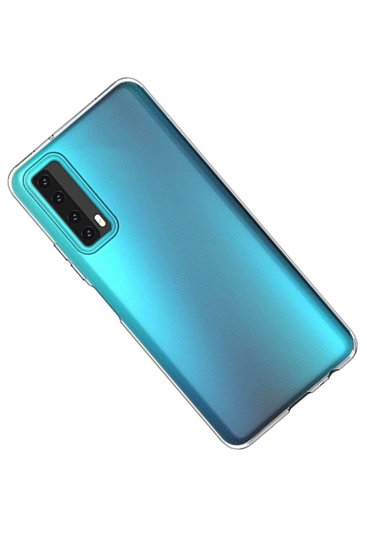Newface Huawei P Smart 2021 Kılıf Lüx Şeffaf Silikon - Şeffaf