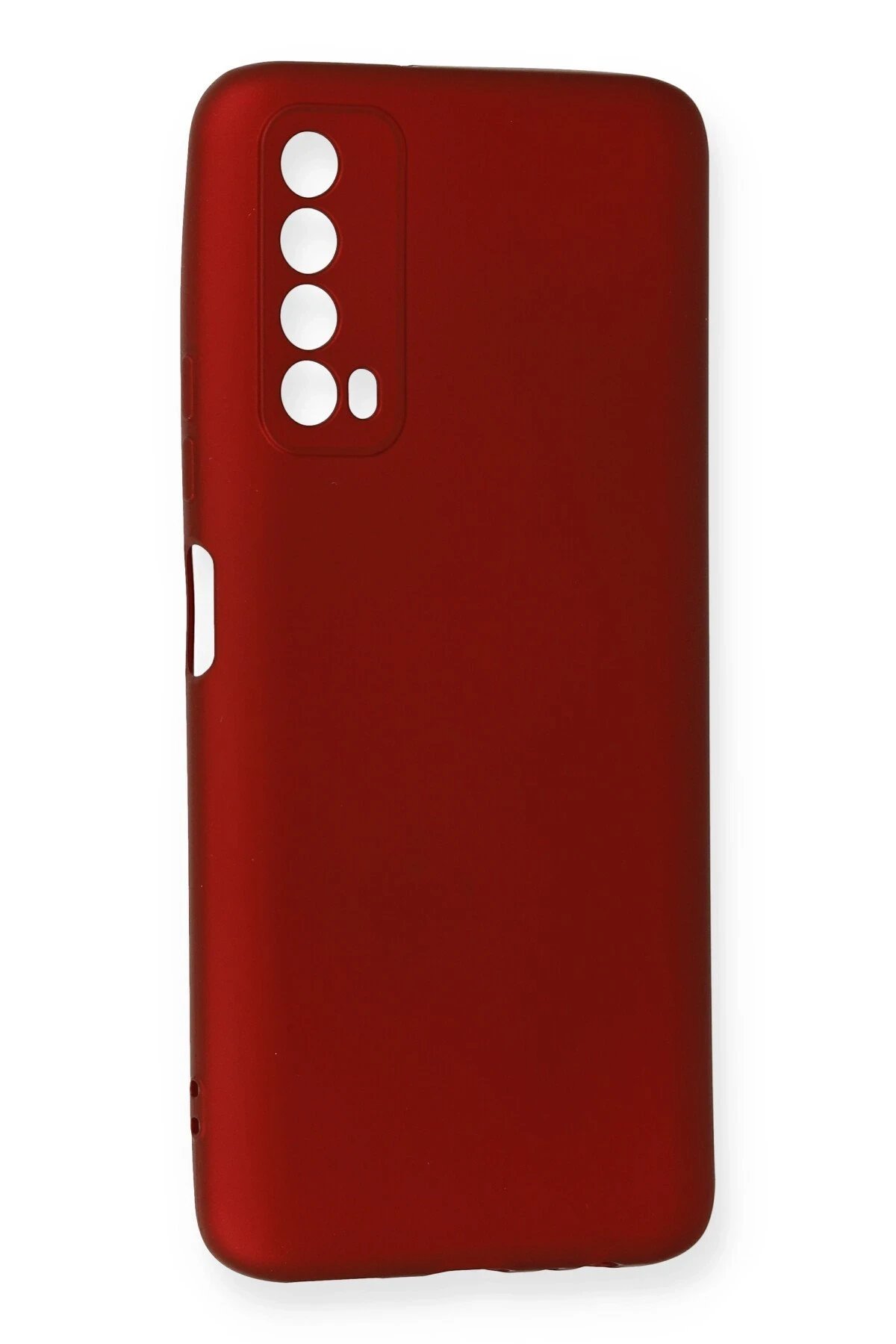 Newface Huawei P Smart 2021 Kılıf First Silikon - Bordo
