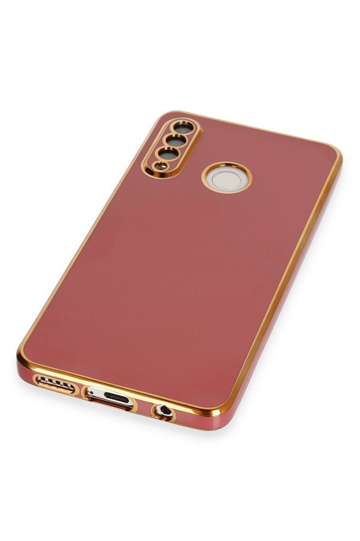 Newface Huawei P30 Lite Kılıf Volet Silikon - Kırmızı