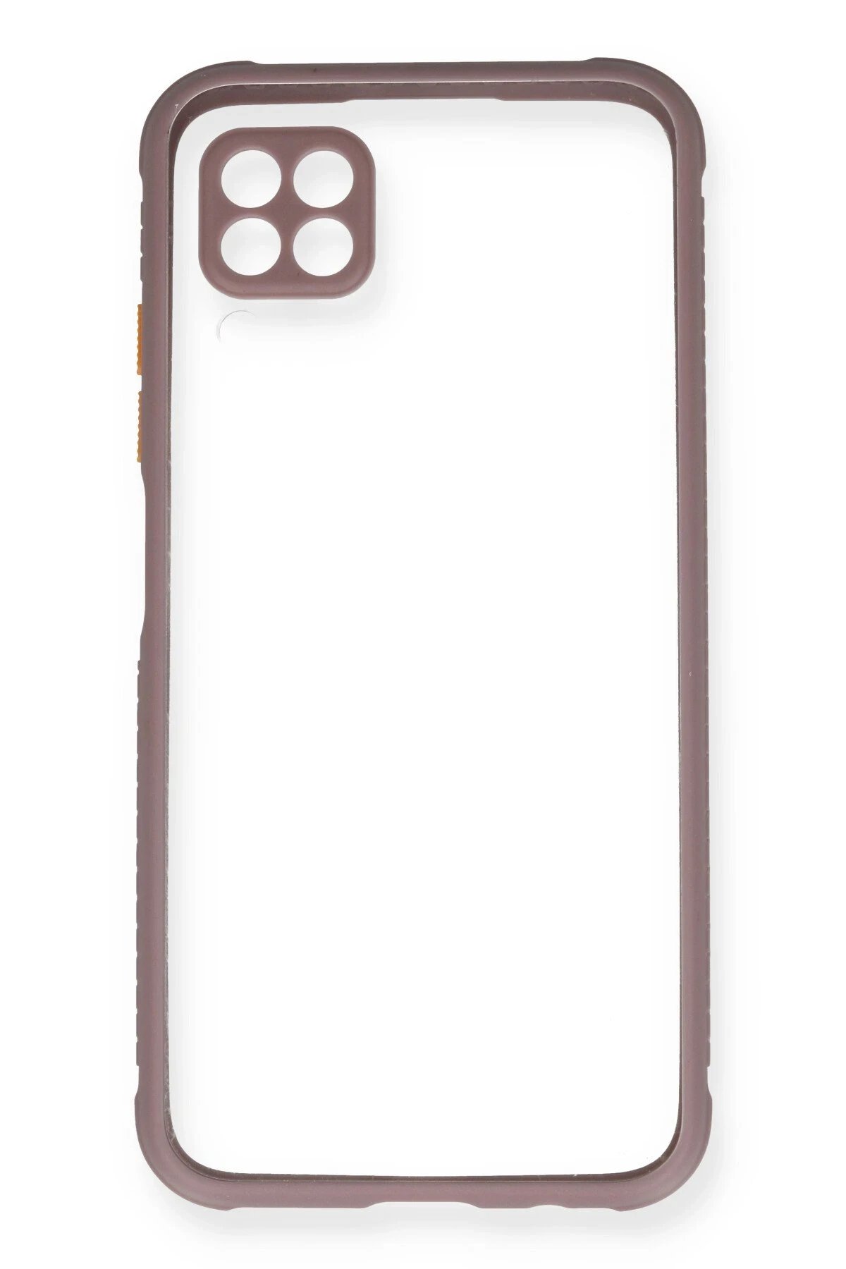 Newface Huawei P40 Lite Kılıf Miami Şeffaf Silikon - Açık Mor