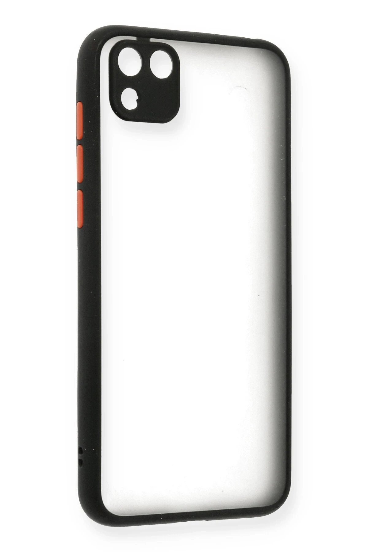 Newface Huawei Y5P Kılıf Montreal Silikon Kapak - Siyah