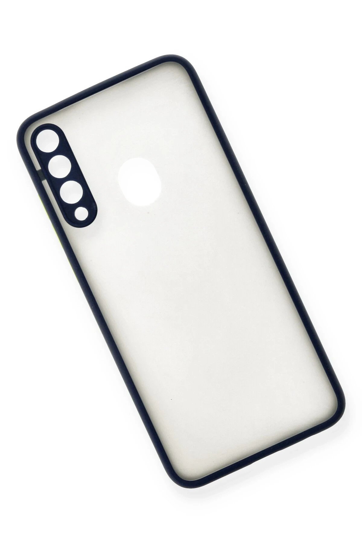 Newface Huawei Y6P Kılıf Montreal Silikon Kapak - Lacivert