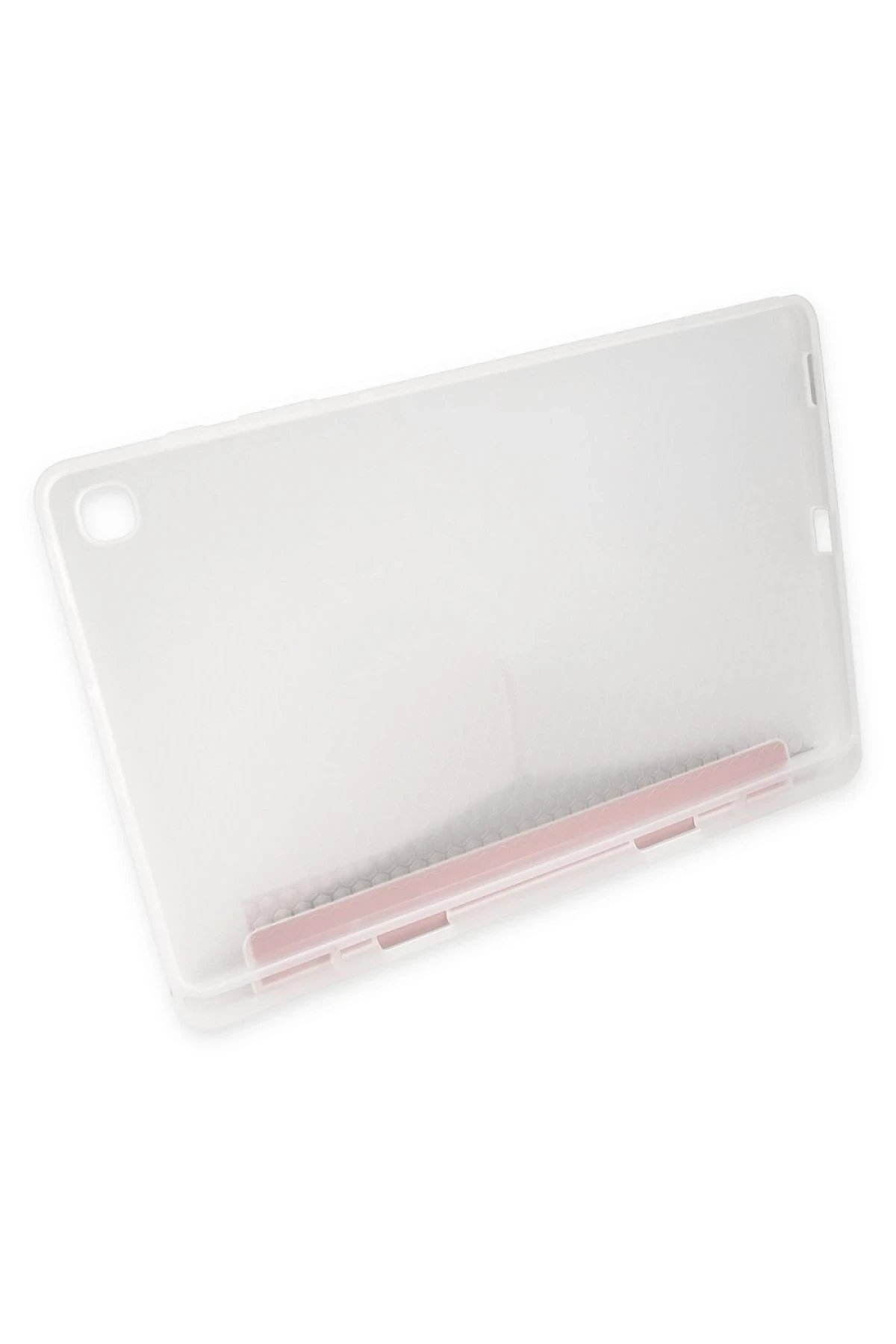 Newface Huawei MatePad SE Kılıf Kalemlikli Mars Tablet Kılıfı - Rose Gold