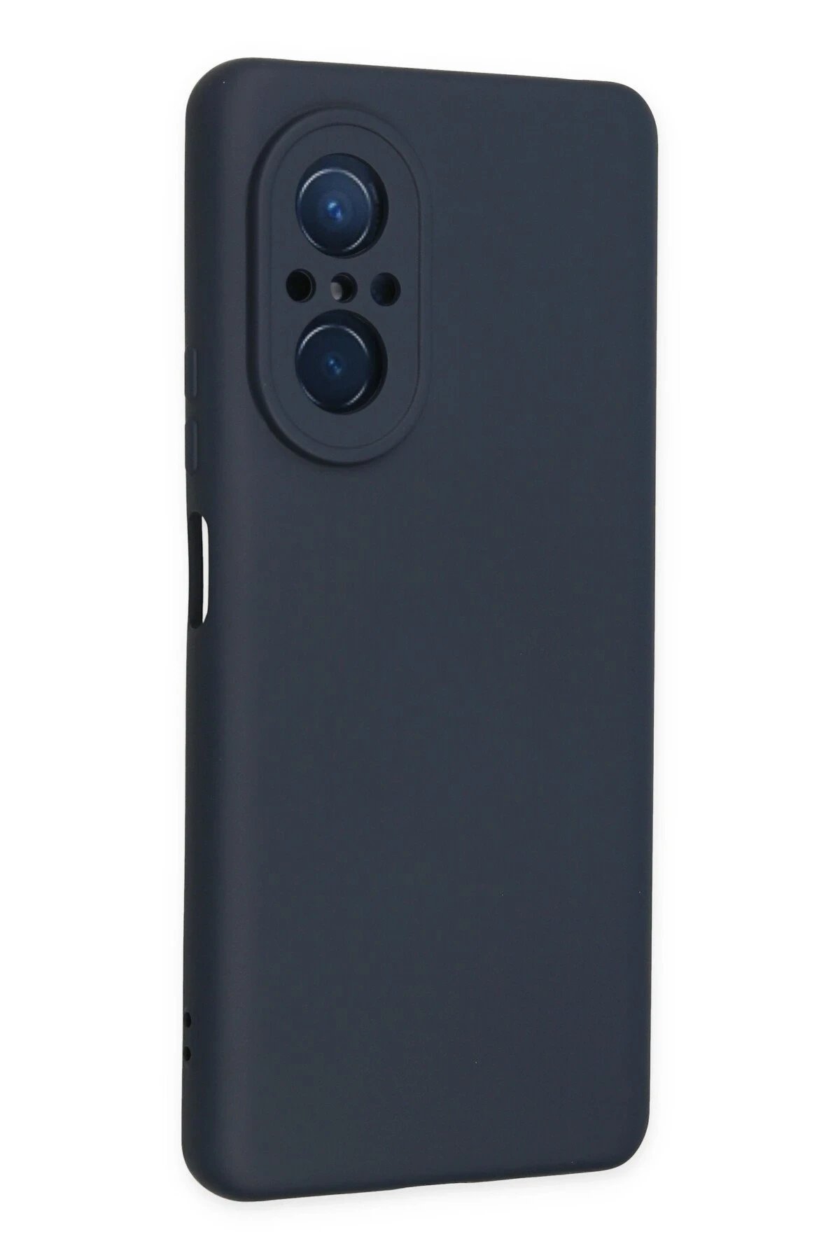 Newface Huawei Nova 9 SE Kılıf Nano içi Kadife Silikon - Lacivert