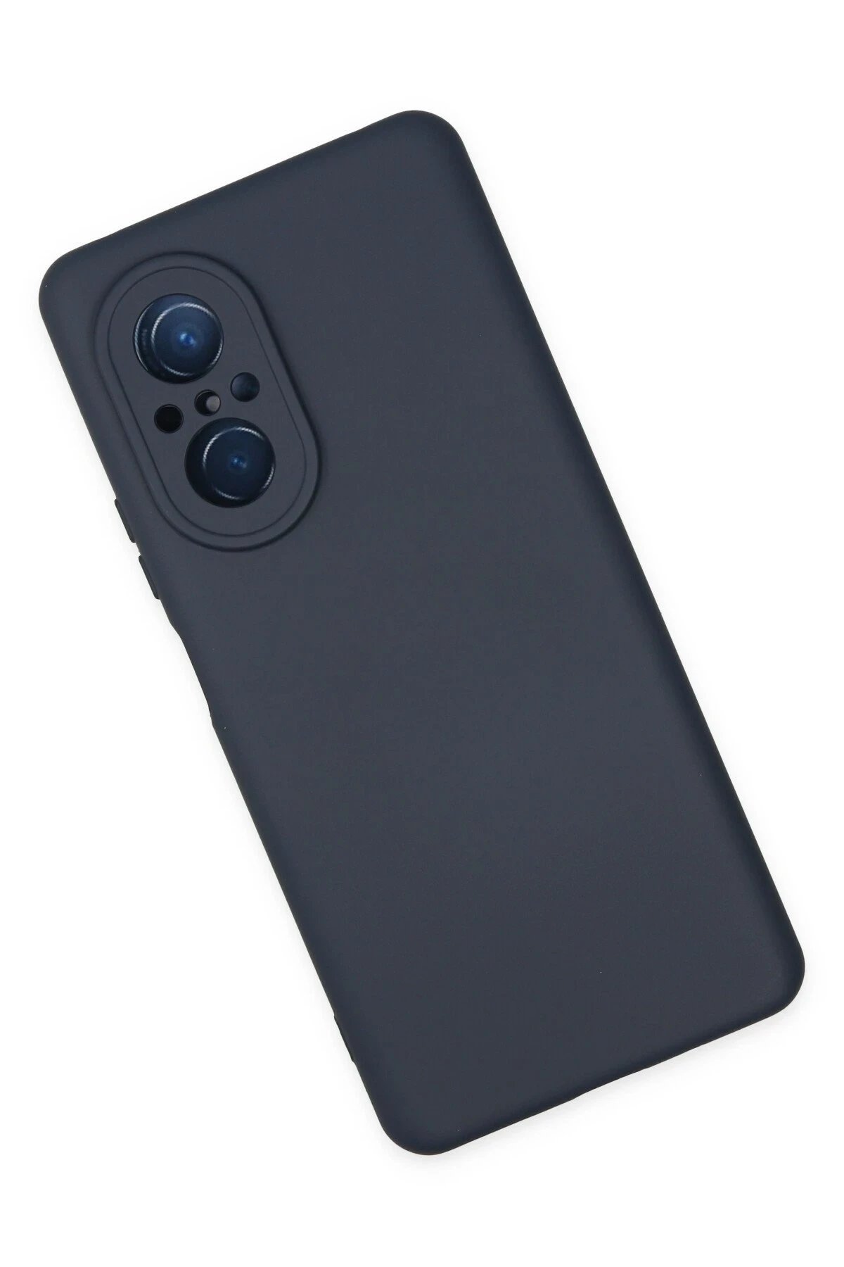 Newface Huawei Nova 9 SE Kılıf Nano içi Kadife Silikon - Lacivert