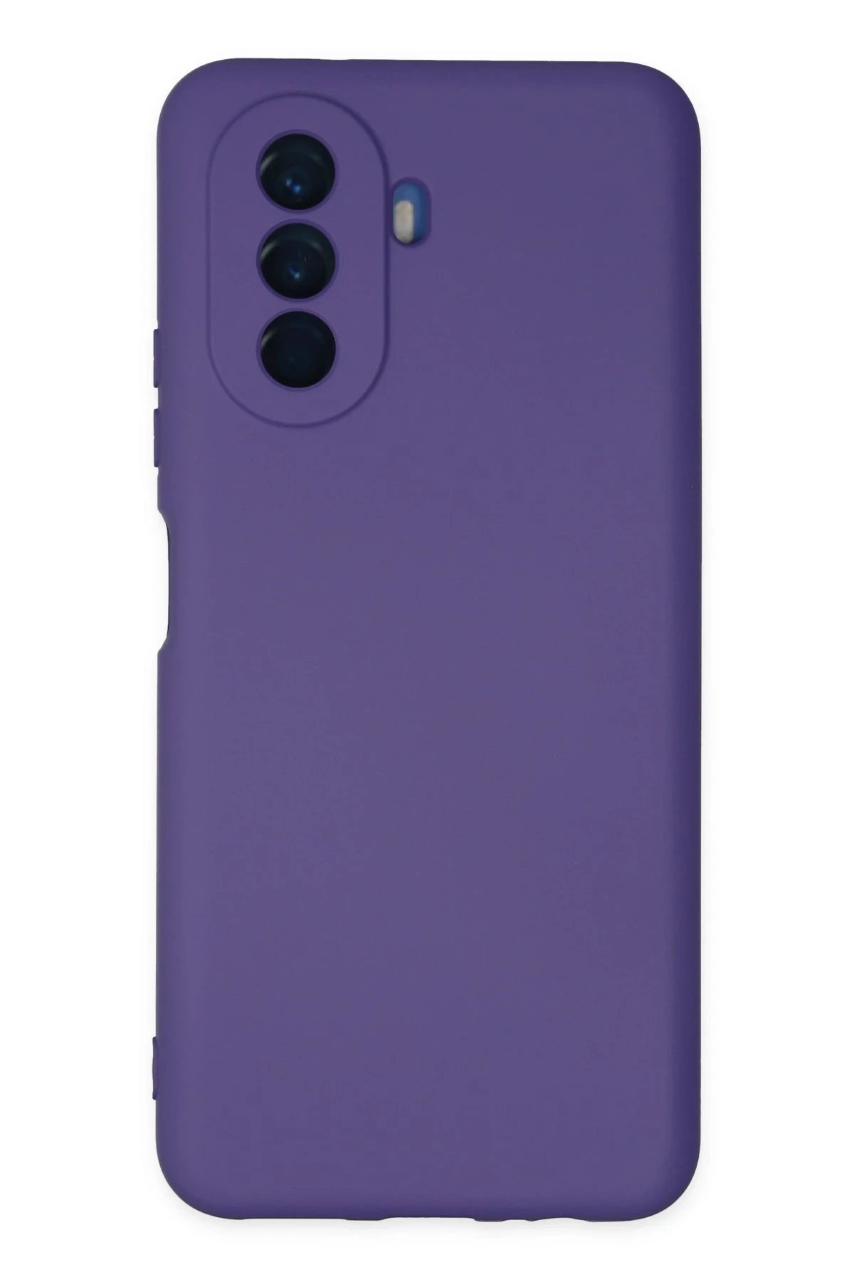 Newface Huawei Nova Y70 Kılıf Nano içi Kadife Silikon - Mor