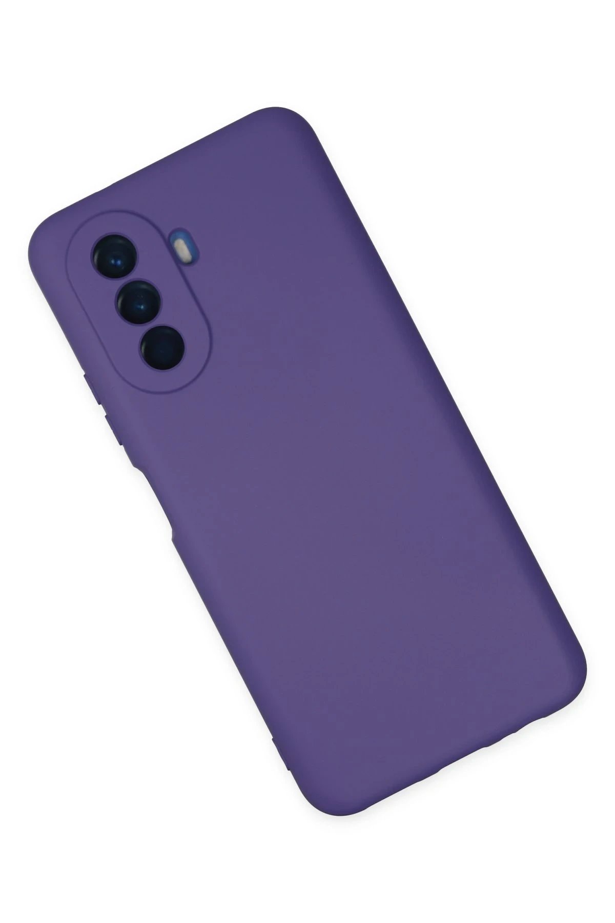 Newface Huawei Nova Y70 Kılıf Nano içi Kadife Silikon - Mor