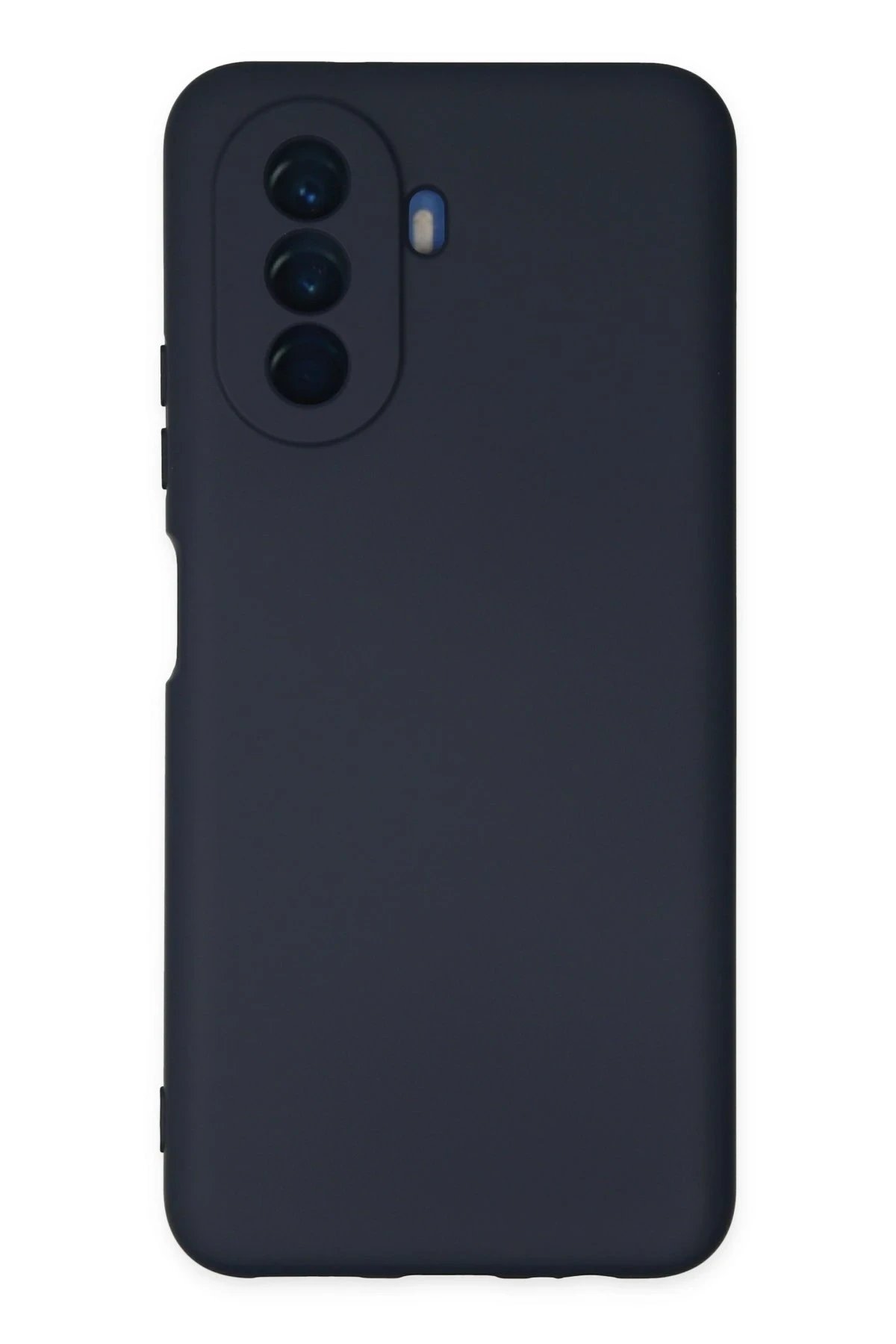 Newface Huawei Nova Y70 Kılıf Nano içi Kadife Silikon - Lacivert