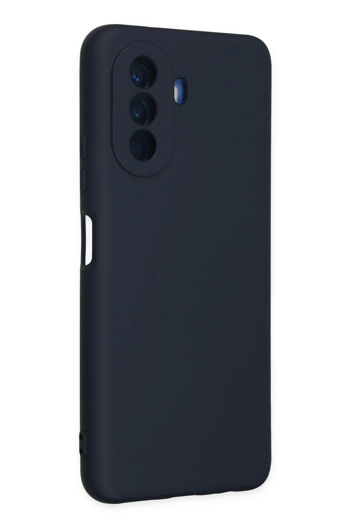 Newface Huawei Nova Y70 Kılıf Nano içi Kadife Silikon - Lacivert