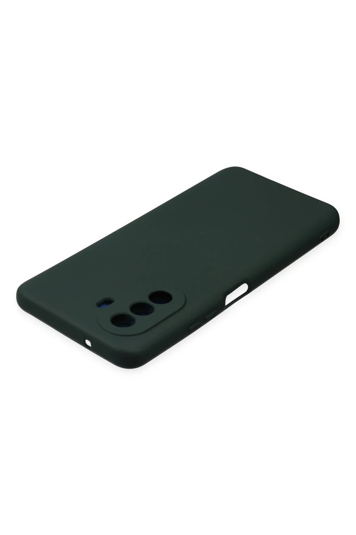 Newface Huawei Nova Y70 Kılıf Nano içi Kadife Silikon - Koyu Yeşil