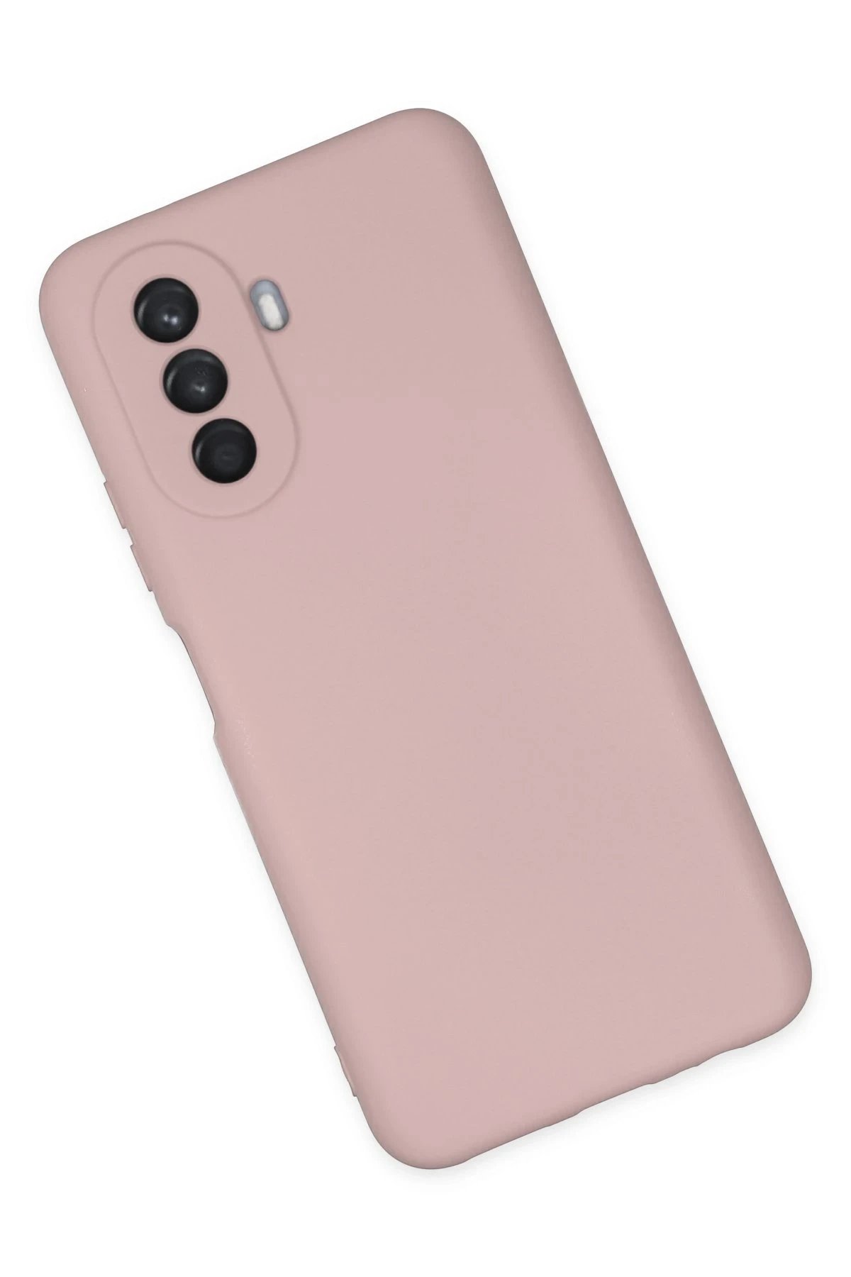 Newface Huawei Nova Y70 Kılıf Nano içi Kadife Silikon - Pudra